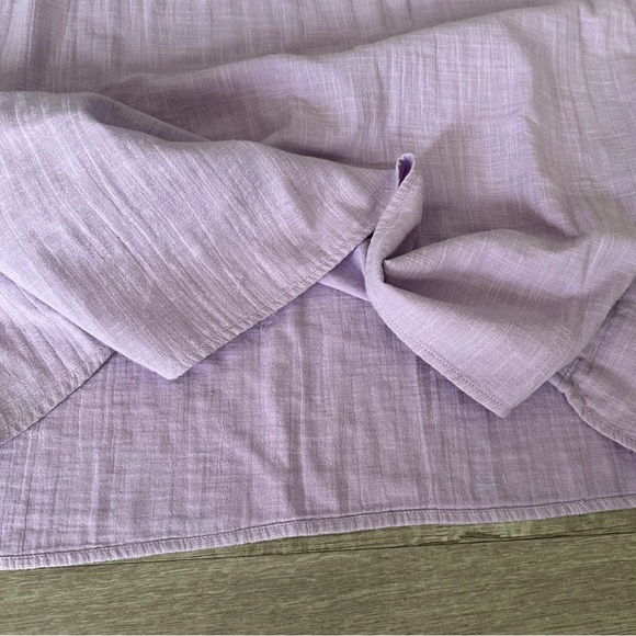 New Billabong On the Coast Cutout Cotton Maxi Dress in Lilac Breeze - Picture 7 of 11